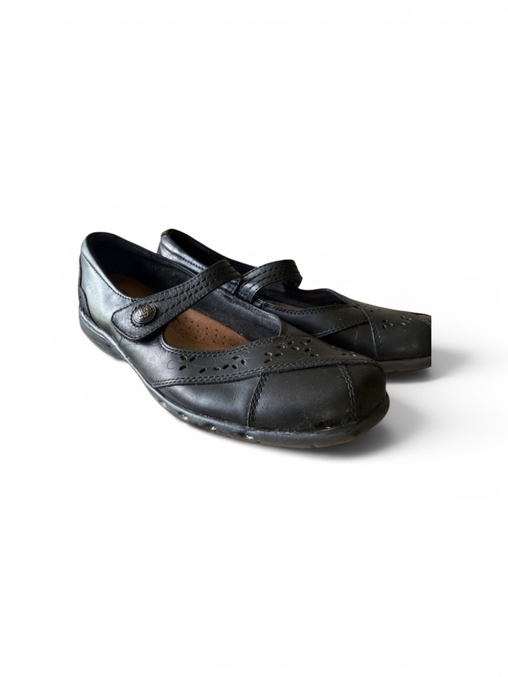ROCKPORT COBB HILL ladies Mary Jane style slip on shoe very good cond size 9 1/2